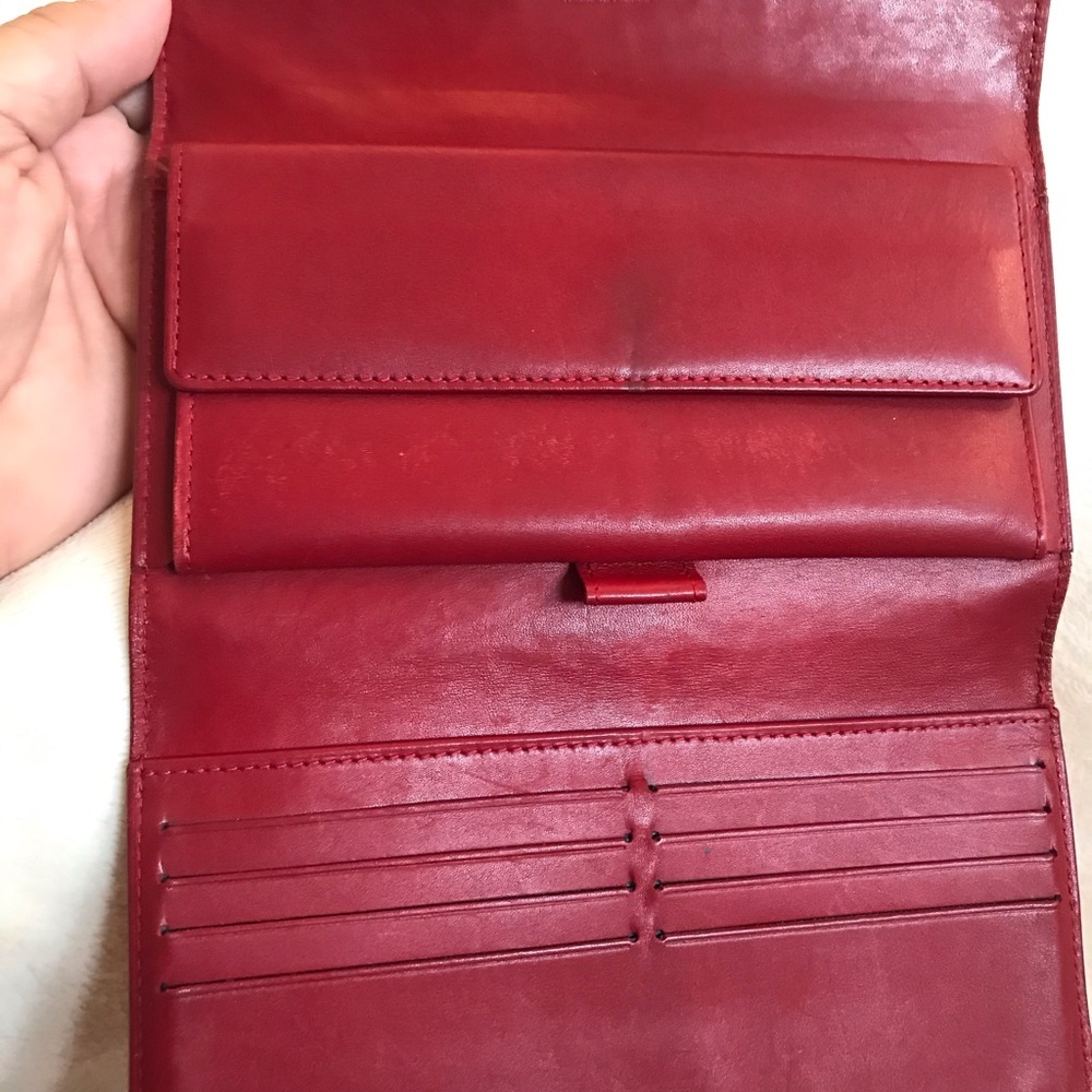 Louis Vuitton monogram vernis red wallet - Picture 4 of 8
